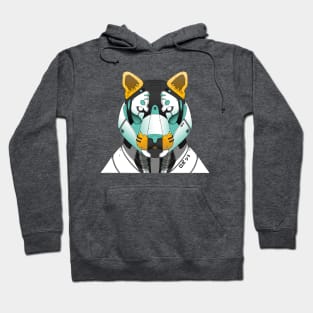 Tiger Japanese Robot Hoodie